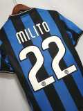 09 10 INT Home Retro Men Soccer jersey AAA37308