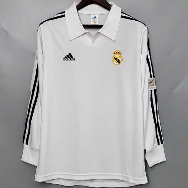 01 02 R MAD Home Retro Long Sleeve Men Soccer jersey AAA37951