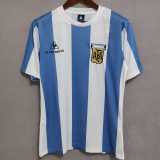 1986 Argentina Home Retro Men Soccer jersey AAA36099