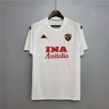 00 01 Roma Away Retro Men Soccer jersey AAA37234