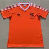 1986 Netherlands Home Retro Men Soccer jersey AAA36043