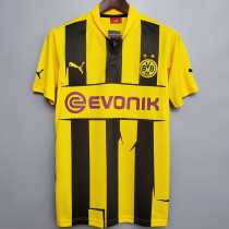 12 13 Dortmund Home Retro Men Soccer jersey AAA37490