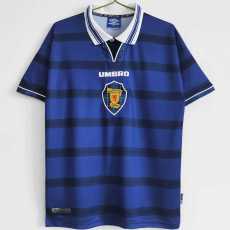 98 99 Scotland Home Retro Men Soccer jersey AAA36002