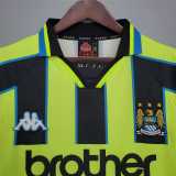 98 99 Man City Away Retro Men Soccer jersey AAA39351