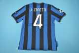 09 10 INT Home Retro Men Soccer jersey AAA37308