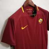 17 18 Roma Home Fans Version Men Soccer jersey AAA37104