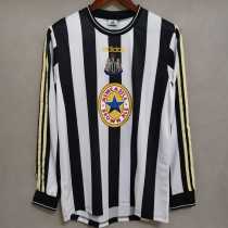 97 99 Newcastle Home Retro Long Sleeve Men Soccer jersey AAA38833