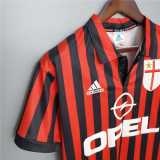 99 00 ACM Home Retro Men Soccer jersey AAA37243