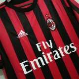 17 18 ACM Home Fans Version Men Soccer jersey AAA37034