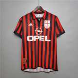 99 00 ACM Home Retro Men Soccer jersey AAA37243