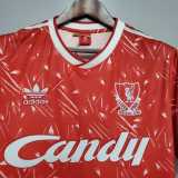 89 90 LIV Home Retro Men Soccer jersey AAA38895