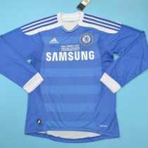 11 12 CHE Same Photo Retro Long Sleeve Men Soccer jersey AAA38932