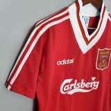 96 97 LIV Home Retro Men Soccer jersey AAA38888