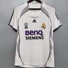 06 07 R MAD Home Retro Men Soccer jersey AAA37986