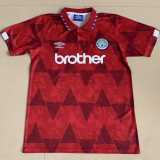 1991 Man City Away Retro Men Soccer jersey AAA38651
