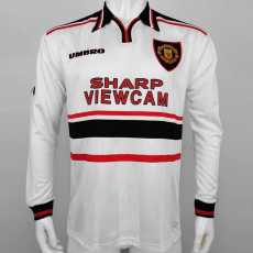 98 99 Man Utd Away Retro Long Sleeve Men Soccer jersey AAA38848