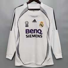 06 07 R MAD Home Retro Long Sleeve Men Soccer jersey AAA37947