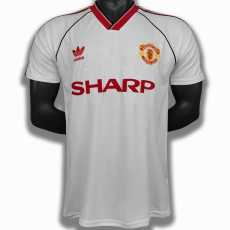 88 89 Man Utd Away Retro Men Soccer jersey AAA38852