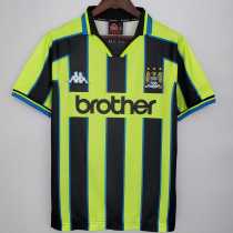 98 99 Man City Away Retro Men Soccer jersey AAA39351