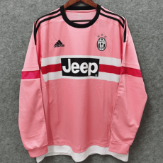 15 16 JUV Away Retro Long Sleeve Men Soccer jersey AAA37285
