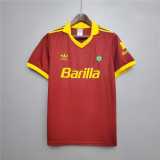 91 92 Roma Home Retro Men Soccer jersey AAA37228