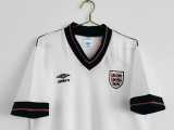 86 87 England Home Retro Men Soccer jersey AAA35982