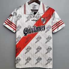 95 96 River Plate Home Retro Men Soccer jersey AAA31313