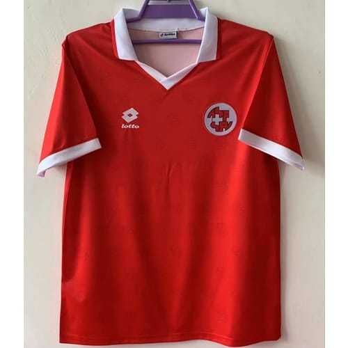 1995 Switzerland Home Retro Men Soccer jersey AAA35936