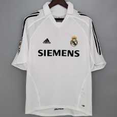 05 06 R MAD Home Retro Men Soccer jersey AAA37994