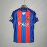 16 17 BAR Home Fans Version Men Soccer jersey AAA37869