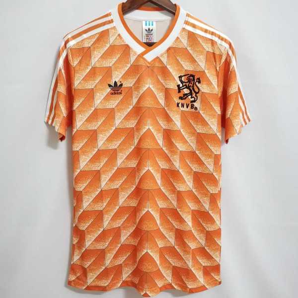 1988 Netherlands Home Retro Men Soccer jersey AAA36261