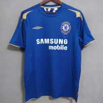 05 06 CHE Home Retro Men Soccer jersey AAA38912