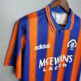 93 94 Rangers Away Retro Men Soccer jersey AAA36313