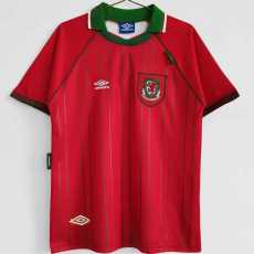 94 96 Wales Home Retro Men Soccer jersey AAA35997