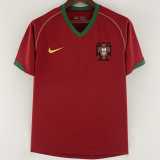 2006 Portugal Home Retro Men Soccer jersey AAA35651