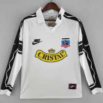 1995 Colo-Colo Home Retro Long Sleeve Men Soccer jersey AAA35220