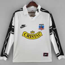 1995 Colo-Colo Home Retro Long Sleeve Men Soccer jersey AAA35220