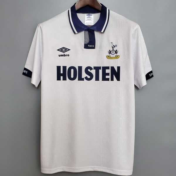 91 92 TOT Home Retro Men Soccer jersey AAA38820