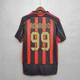 06 07 ACM Home Retro Men Soccer jersey AAA37270