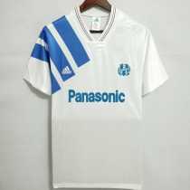 91 92 Marseille Home Retro Men Soccer jersey AAA38241