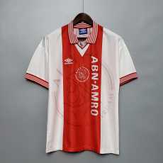 95 96 Ajax Home Retro Men Soccer jersey AAA36388