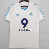 02 03 Marseille Home Retro Men Soccer jersey AAA38144