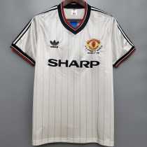 82 83 Man Utd Away Retro Men Soccer jersey AAA38755