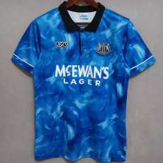 94 95 Newcastle Away Retro Men Soccer jersey AAA38816