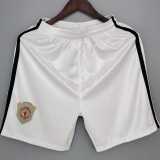 99 00 Man Utd Home Retro Soccer Shorts AAA38719
