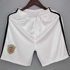 99 00 Man Utd Home Retro Soccer Shorts AAA38719