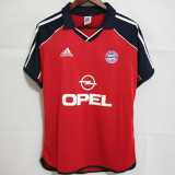 00 01 Bayern Home Retro Men Soccer jersey AAA37501
