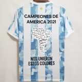 20 21 Argentina Home Fans Version Men Soccer jersey AAA35975