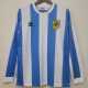 1987 Argentina Home Retro Long Sleeve Men Soccer jersey AAA39696