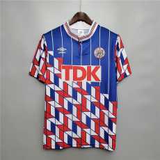90 92 Ajax Away Retro Men Soccer jersey AAA36384